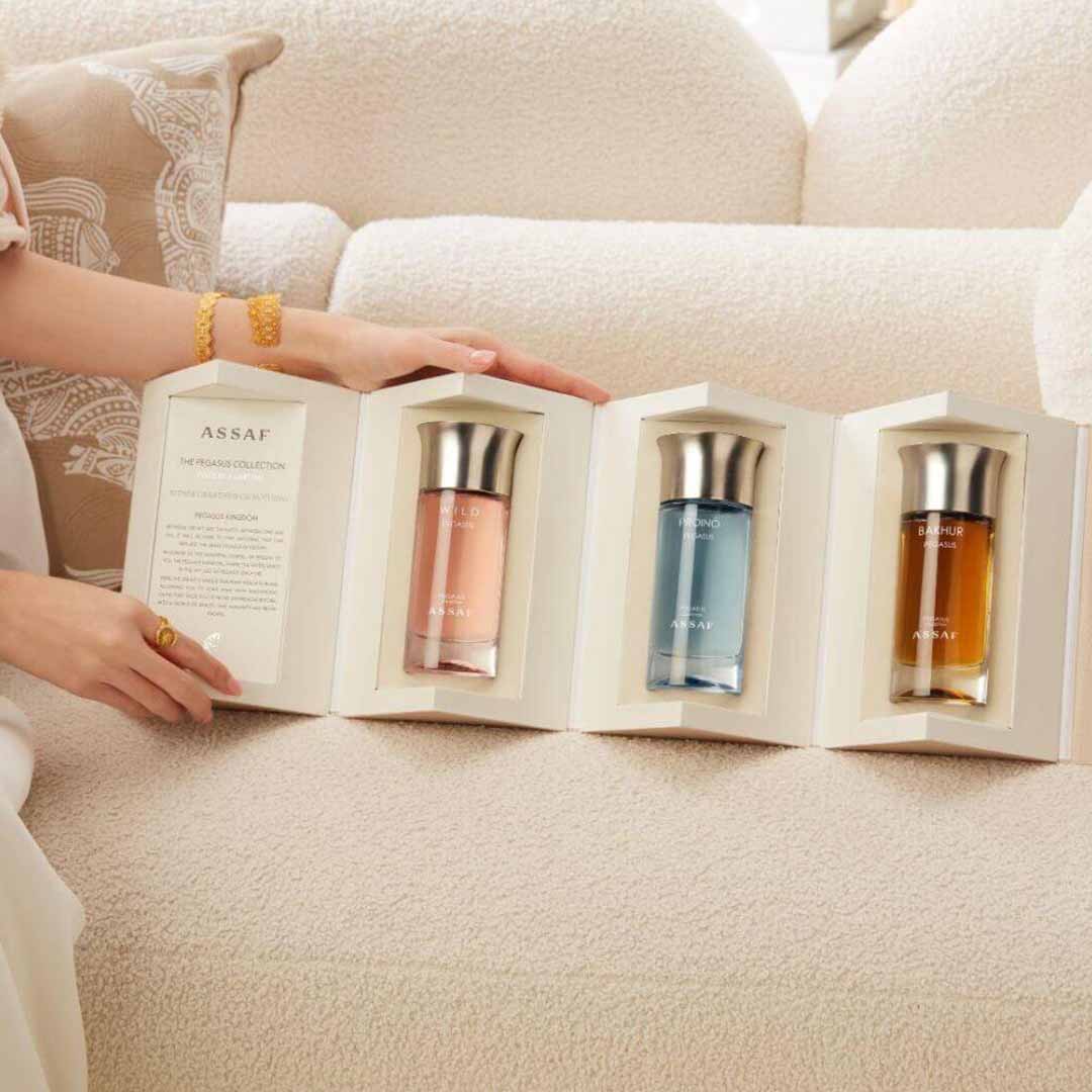 مجموعة عطور أساف الجديدة من بيغاسوس - ...